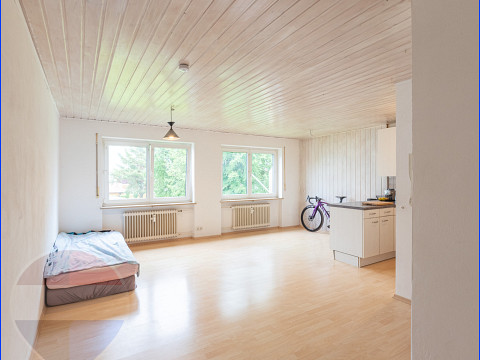 Lichtdurchflutete 1-Zimmer-Wohnung mit Stellplatz in Altenstadt
