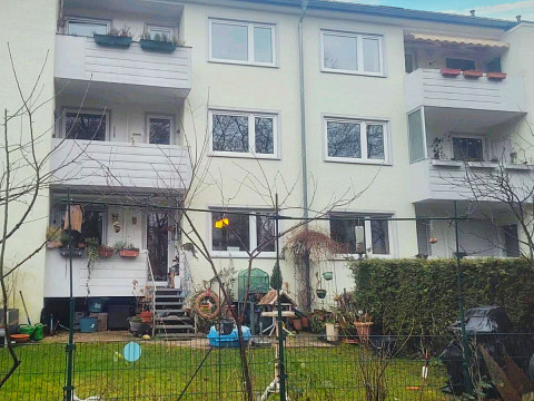 Vermietete 3-Zimmer-Wohnung mit Südwestbalkon in ruhiger Sackgassenlage