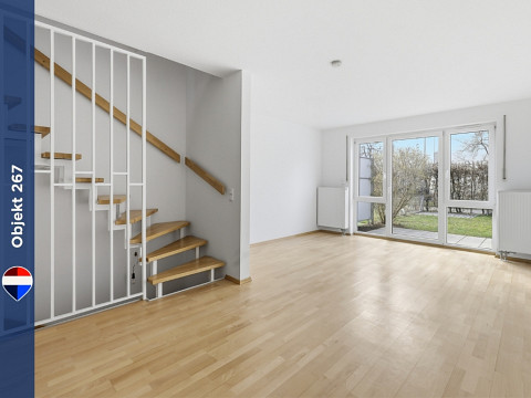 121 m² Haus-im-Haus mit Südgarten und 2 TG-Stellplätzen