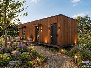 Nature Oase – Luxus-Ferienhaus mit 53 m²